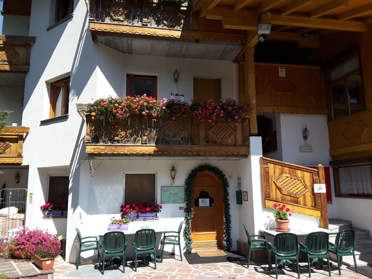Chalet Brigitte B&B Arabba Exterior foto
